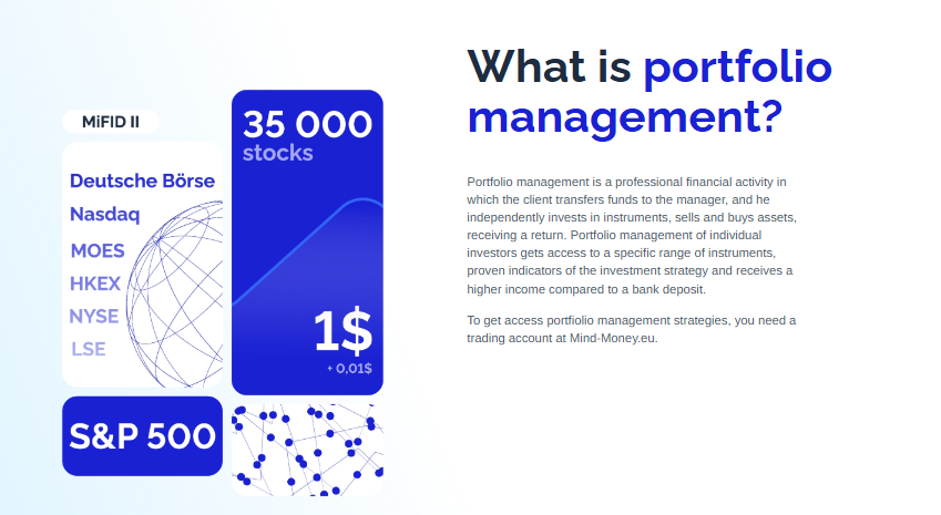 Mind Money: инвестиционная среда для тех, кто выбирает структуру